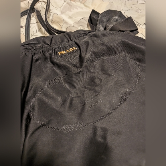 Black Prada Tote Bag authentic. Rare. Firm price please. - Picture 2 of 11